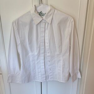 Banana Republic White Blouse